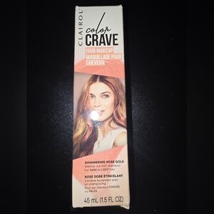 Clairol Color Crave Hair Makeup - Shimmering Rose Gold, New in Box